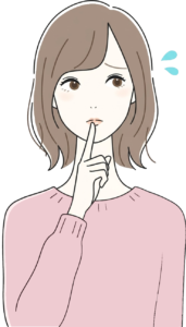 悩んでいる女性