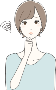 悩んでいる女性